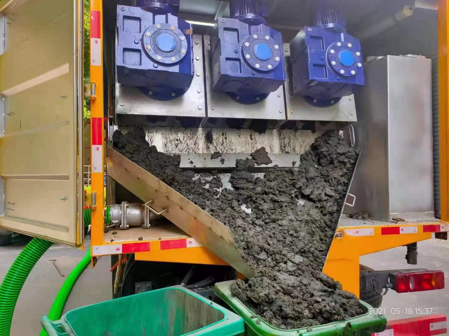 海阳化粪池清掏城市维护站-泥浆净化干湿分离处理